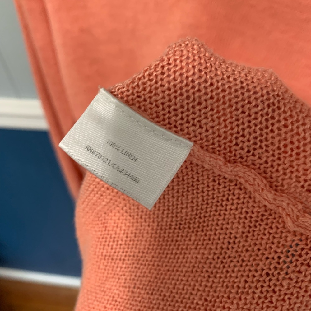 Eileen Fisher Women's Coral Sweater - Picture 4 of 5
